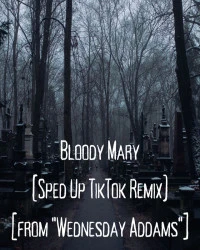 دانلود آهنگ Pablo Baker-Bloody Mary (Sped Up TikTok Remix) from Wednesday Addams