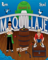 دانلود آهنگ Renn - Yexel - Anuel AA-Maquillaje (Remix 2)